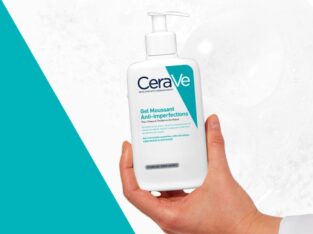 CeraVe Gel Moussant Anti- Imperfections Sans parfum , Type de peau Mixte, Sèche, Sensible,