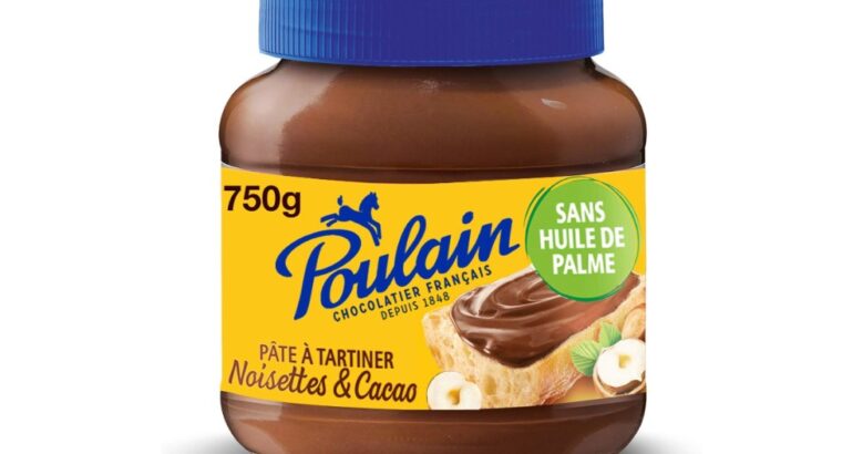 Chocolat Pâte à Tartiner Cacao Noisettes 750 g -POULAIN-