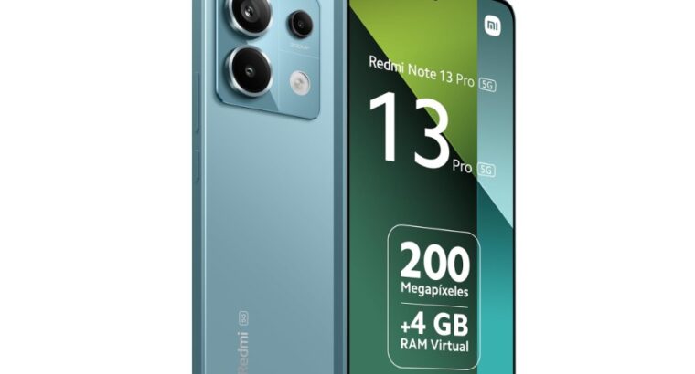 Xiaomi -512 Go-Redmi Note 13 Pro 5G 12GB+512GB Blue-6,67 Pouces-Ocean Teal