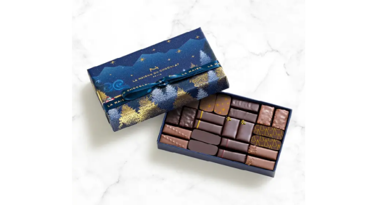 Coffret Destination Noël Noir et Lait 24 Chocolats