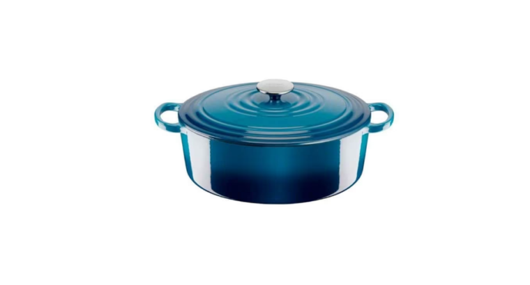 Cocotte TEFAL fonte acier, 23×29 cm, 8L