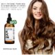 Huile fortifiante de Ricin 100% Bio , Soin pour Cheveux, Cils, Ongles, Peau.