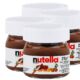 Lot de 4 petits pots à tartiner au chocolat 25 g -Ferrero Nutella-