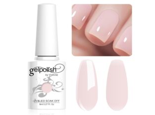 Vishine Vernis ongles: Manucure Rose flou permanent Gel Polish UV LED seulement à 4.99 !